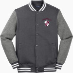 LOWELL HIGH SCHOOL RED RAIDERS <span class="pdp-name-mascot">LOWELL RED RAIDERS</span> Sport-Tek Men's Fleece Letterman Jacket Front Thumbnail