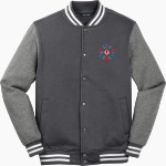 Chaffee Red Devils <span class="pdp-name-mascot">Chaffee Schools Red Devils</span> Sport-Tek Men's Fleece Letterman Jacket Front Thumbnail