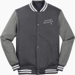 Liberal Arts and Science Academy Raptors Sport-Tek Men's Fleece Letterman Jacket Front Thumbnail