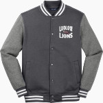 Ludlow Lions <span class="pdp-name-mascot">Lions</span> Sport-Tek Men's Fleece Letterman Jacket Front Thumbnail