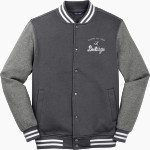 MELBOURNE HIGH SCHOOL BULLDOGS <span class="pdp-name-mascot">MELBOURNE BULLDOGS</span> Sport-Tek Men's Fleece Letterman Jacket Front Thumbnail