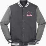 SPRINGFIELD SPARTANS The Online Store <span class="pdp-name-mascot">SPRINGFIELD SPARTANS</span> Sport-Tek Men's Fleece Letterman Jacket Front Thumbnail