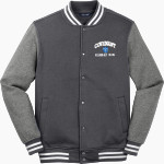 Covenant Scots Sport-Tek Men's Fleece Letterman Jacket Front Thumbnail