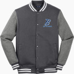 BARTLESVILLE HIGH SCHOOL BRUINS <span class="pdp-name-mascot">BARTLESVILLE BRUINS</span> Sport-Tek Men's Fleece Letterman Jacket Front Thumbnail