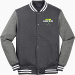 Ocean State Outlaws Outlaws <span class="pdp-name-mascot">Ocean State Outlaws</span> Sport-Tek Men's Fleece Letterman Jacket Front Thumbnail