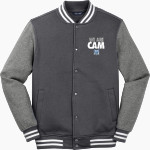 CAM HIGH SCHOOL COUGARS Sport-Tek Men's Fleece Letterman Jacket Front Thumbnail