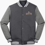 Notre Dame Prep SAINTS ONLINE STORE <span class="pdp-name-mascot">Notre Dame Prep Saints</span> Sport-Tek Men's Fleece Letterman Jacket Front Thumbnail