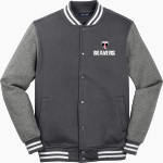 Tenino Beavers Sport-Tek Men's Fleece Letterman Jacket Front Thumbnail