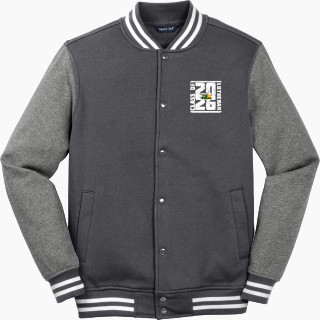 Sport-Tek Men's Fleece Letterman Jacket