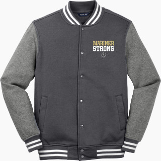 Sport-Tek Men's Fleece Letterman Jacket