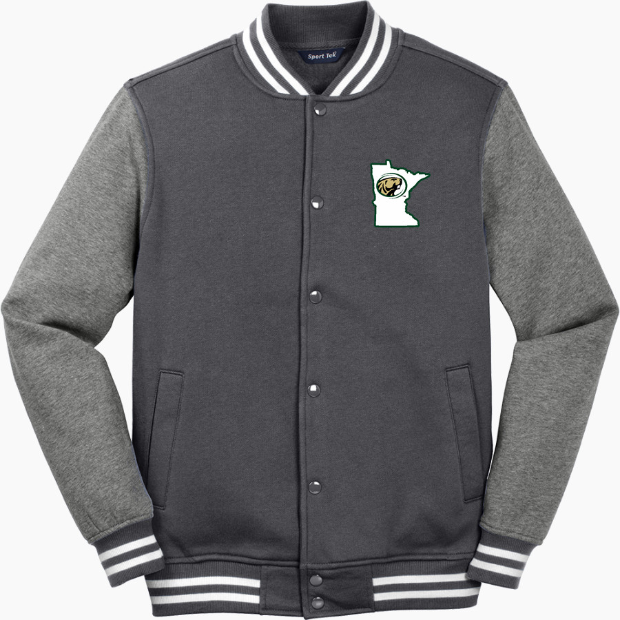 Bemidji State Athletics <span class="pdp-name-mascot">Bemidji State Beavers</span> Sport-Tek Men's Fleece Letterman Jacket