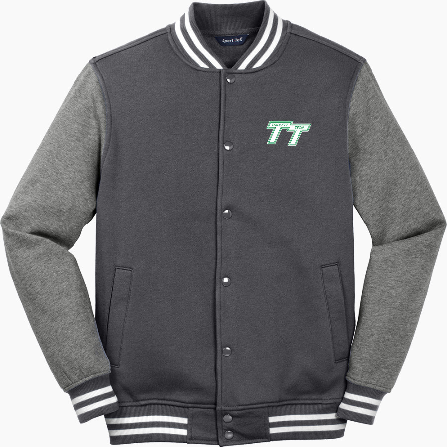 Triplett Tech <span class="pdp-name-mascot">Triplett Business and Technical Institute</span> Sport-Tek Men's Fleece Letterman Jacket