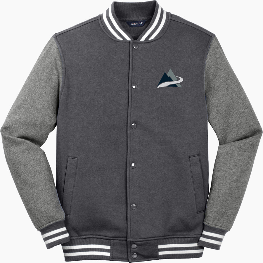 Summit Rehab Co Summit Rehab Co <span class="pdp-name-mascot">Platform Chiropractic</span> Sport-Tek Men's Fleece Letterman Jacket