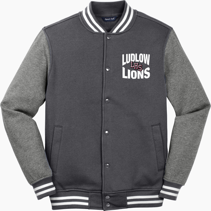 Ludlow Lions <span class="pdp-name-mascot">Lions</span> Sport-Tek Men's Fleece Letterman Jacket