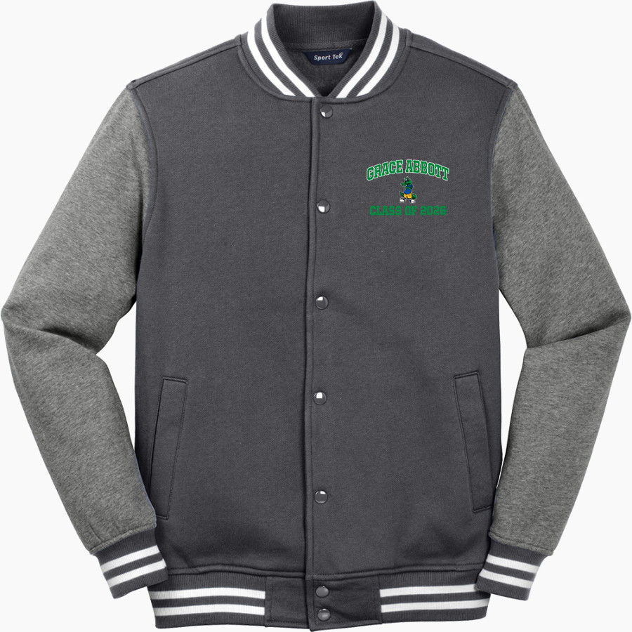 GRACE ABBOTT Gators <span class="pdp-name-mascot">GRACE ABBOTT ELEMENTARY SCHOOL Alligators</span> Sport-Tek Men's Fleece Letterman Jacket