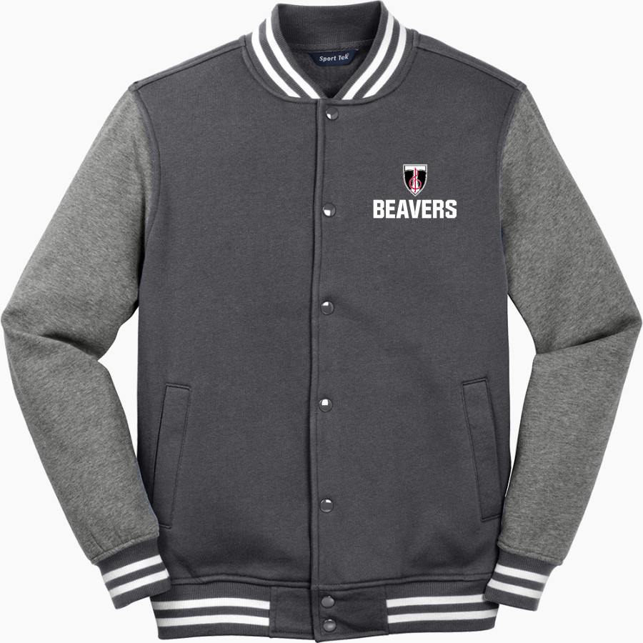 Tenino Beavers Sport-Tek Men's Fleece Letterman Jacket