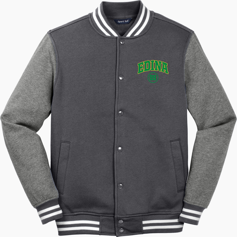 Edina High School The Official Online Store <span class="pdp-name-mascot">Edina Hornets</span> Sport-Tek Men's Fleece Letterman Jacket