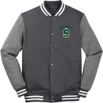 Stuart Athletics <span class="pdp-name-mascot">Stuart Country Day Tartans</span> Sport-Tek Men's Fleece Letterman Jacket Front Thumbnail