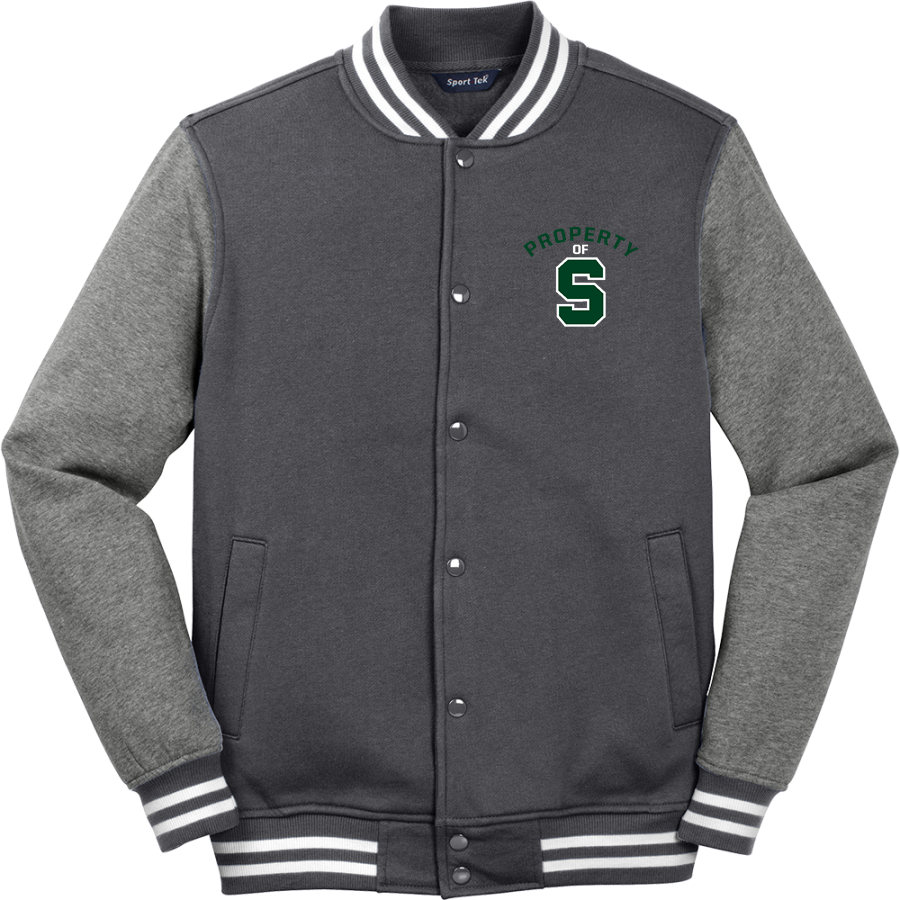 Stuart Athletics <span class="pdp-name-mascot">Stuart Country Day Tartans</span> Sport-Tek Men's Fleece Letterman Jacket