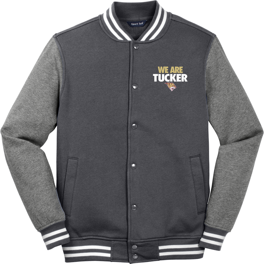 TUCKER HIGH SCHOOL TIGERS <span class="pdp-name-mascot">TUCKER TIGERS</span> Sport-Tek Men's Fleece Letterman Jacket