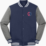Germantown Academy Patriots <span class="pdp-name-mascot">Germantown Academy Patriots</span> Sport-Tek Men's Fleece Letterman Jacket Front Thumbnail