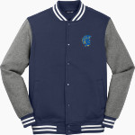 St. Paul Academy & Summit School Spartans <span class="pdp-name-mascot">St. Paul Academy Spartans</span> Sport-Tek Men's Fleece Letterman Jacket Front Thumbnail