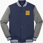 Goldsboro Cougars <span class="pdp-name-mascot">Goldsboro Cougars</span> Sport-Tek Men's Fleece Letterman Jacket Front Thumbnail