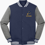 Broughal Rockets <span class="pdp-name-mascot">Broughal Rockets</span> Sport-Tek Men's Fleece Letterman Jacket Front Thumbnail
