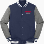 Profile Patriots <span class="pdp-name-mascot">Profile Patriots</span> Sport-Tek Men's Fleece Letterman Jacket Front Thumbnail