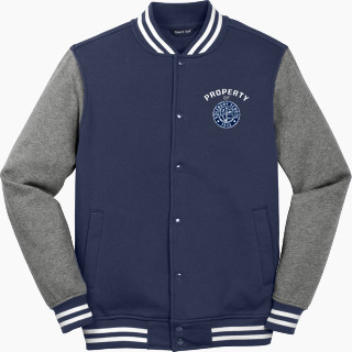 Sport-Tek Men's Fleece Letterman Jacket