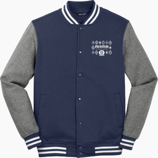 Sport-Tek Men's Fleece Letterman Jacket