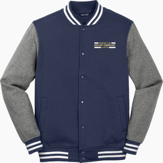 Sport-Tek Men's Fleece Letterman Jacket