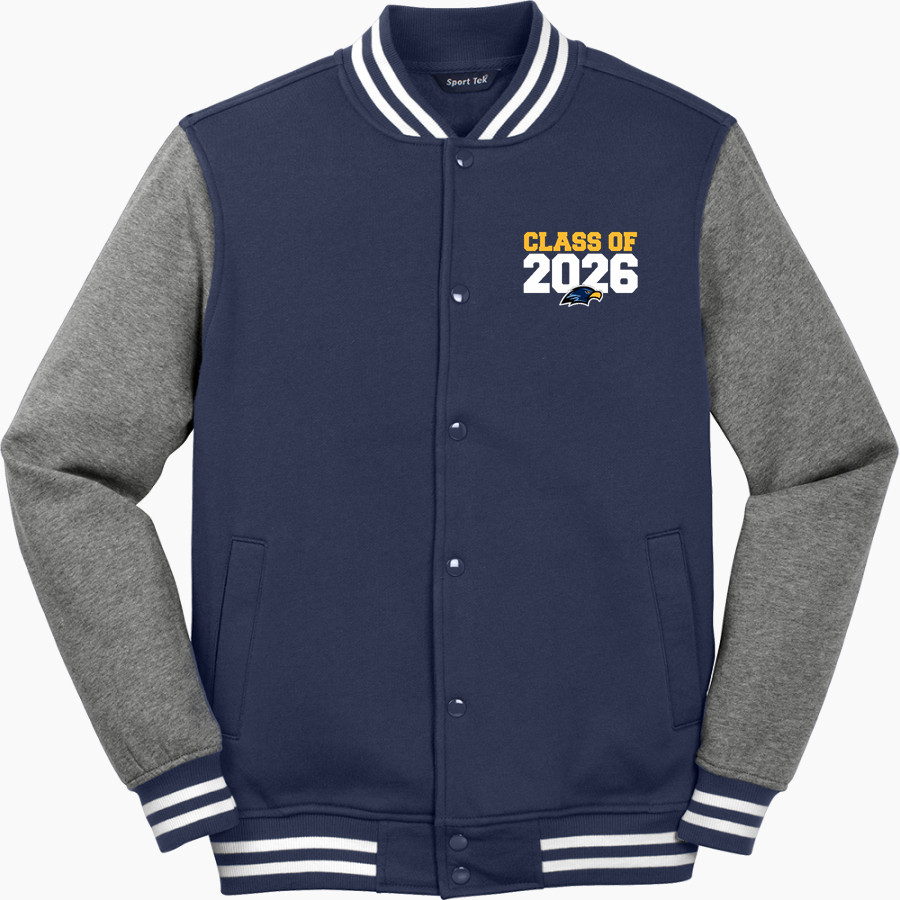 Seminole State College Raiders <span class="pdp-name-mascot">Seminole State Raiders</span> Sport-Tek Men's Fleece Letterman Jacket