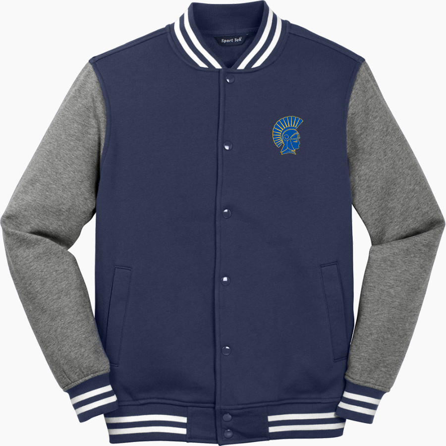 St. Paul Academy & Summit School Spartans <span class="pdp-name-mascot">St. Paul Academy Spartans</span> Sport-Tek Men's Fleece Letterman Jacket