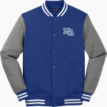 MAYWOOD ACADEMY HIGH SCHOOL NIGHTHAWKS <span class="pdp-name-mascot">MAYWOOD ACADEMY NIGHTHAWKS</span> Sport-Tek Men's Fleece Letterman Jacket Front Thumbnail