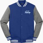 Zion Lutheran Raiders Sport-Tek Men's Fleece Letterman Jacket Front Thumbnail