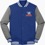 Adams City Middle School <span class="pdp-name-mascot">Adams City</span> Sport-Tek Men's Fleece Letterman Jacket Front Thumbnail