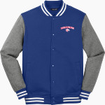 Firebirds Fastpitch The Official Online Store Sport-Tek Men's Fleece Letterman Jacket Front Thumbnail