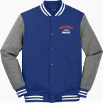 Santa Teresa Saints Sport-Tek Men's Fleece Letterman Jacket Front Thumbnail