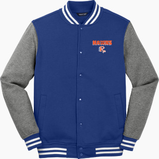 Sport-Tek Men's Fleece Letterman Jacket