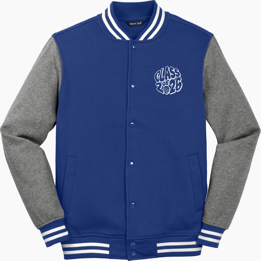 ST BERNARD PREP SAINTS <span class="pdp-name-mascot">ST BERNARD PREP SAINTS</span> Sport-Tek Men's Fleece Letterman Jacket