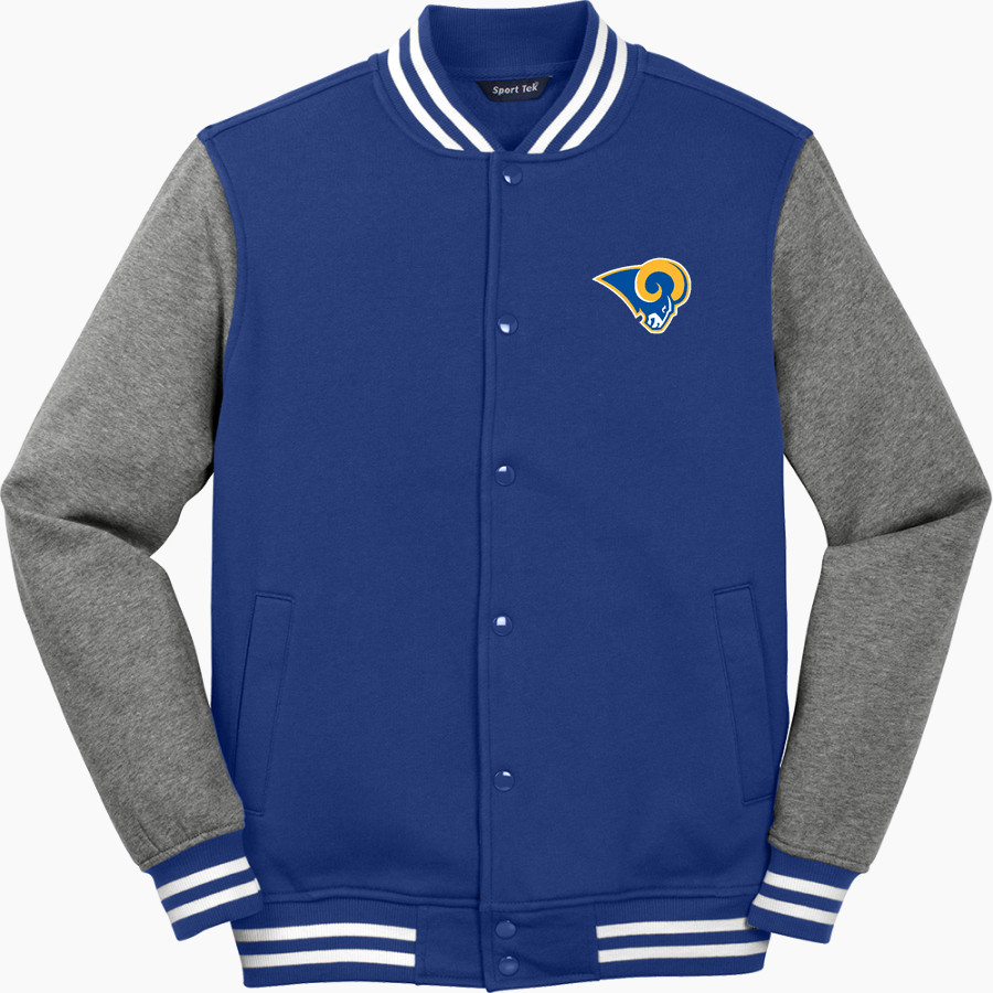 CUBA HIGH SCHOOL RAMS Sport-Tek Men's Fleece Letterman Jacket