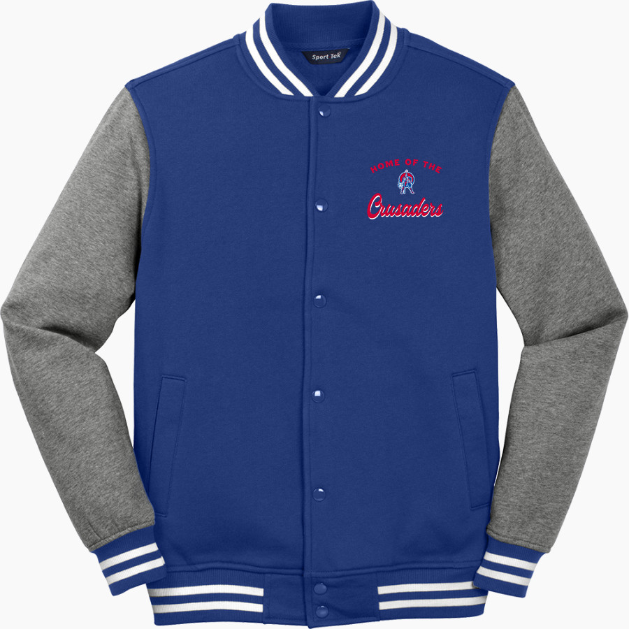 PIEDMONT CHRISTIAN SCHOOL CRUSADERS Sport-Tek Men's Fleece Letterman Jacket