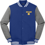 John F. Kennedy Cougars <span class="pdp-name-mascot">John F. Kennedy Cougars</span> Sport-Tek Men's Fleece Letterman Jacket Front Thumbnail
