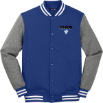 Susquehanna Sabers <span class="pdp-name-mascot">Susquehanna Community High School Sabers</span> Sport-Tek Men's Fleece Letterman Jacket Front Thumbnail