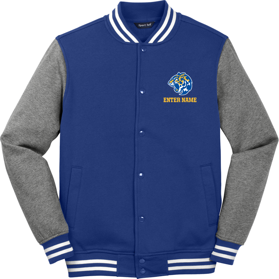 ASD Leopards <span class="pdp-name-mascot">ASD Leopards</span> Sport-Tek Men's Fleece Letterman Jacket