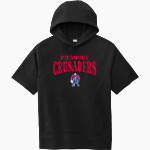 PIEDMONT CHRISTIAN SCHOOL CRUSADERS Sport-Tek Men's Tri-Blend Fleece Short Sleeve Hoodie Front Thumbnail