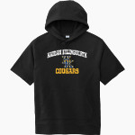 Haddam Killingworth Cougars Online Store Sport-Tek Men's Tri-Blend Fleece Short Sleeve Hoodie Front Thumbnail