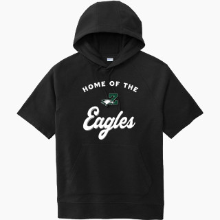 Sport-Tek Men's Tri-Blend Fleece Short Sleeve Hoodie