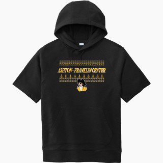 Sport-Tek Men's Tri-Blend Fleece Short Sleeve Hoodie